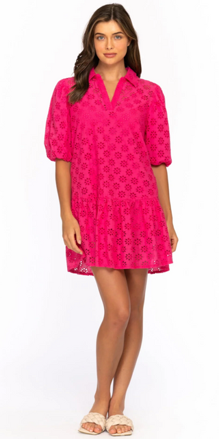 Heidi Magenta Dress Mahila