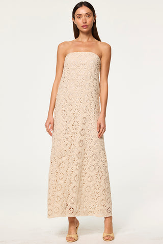 Lucine Dress Cotton Crochet Misa