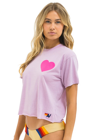 Heart Print Boyfriend Tee - Aviator Nation