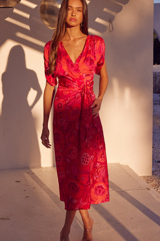 Francesca Dress Flora Corsica Misa