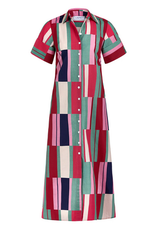 Gibbons Dress Woodland Stripes Livro