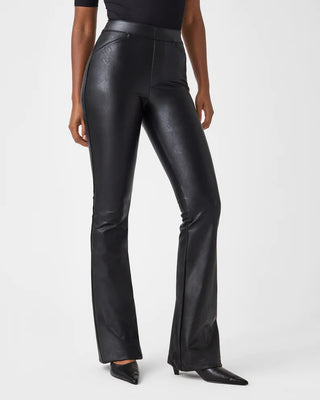 Leather Like Flare Spanx