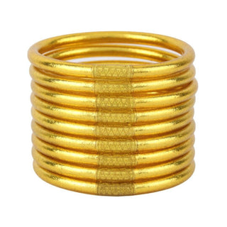 Gold All Weather Bangles - Serenity Prayer