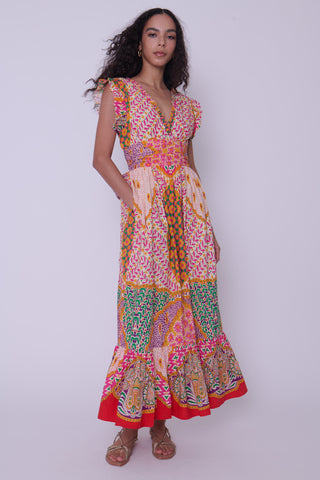 Gabriella Maxi Dress Maxine Print Love The Label