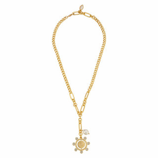 Gracie Charm Necklace Gold Mignonne Gavigan