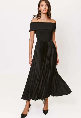 Stockton Dress Black Hutch