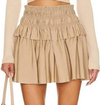 Bradfield Skirt Elmwood Green LoveShackFancy