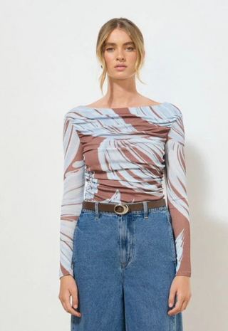 Heirloom Floral Top MonRenn
