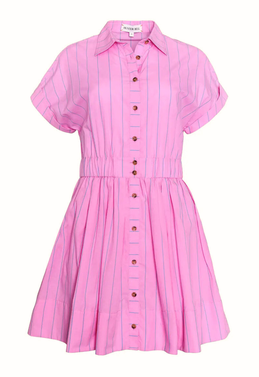 hunter bell pink dress Layne Dress Pink Sand / 8