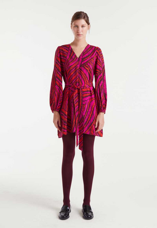 Lightweight Crepe Short Dress Compañia Fantastica