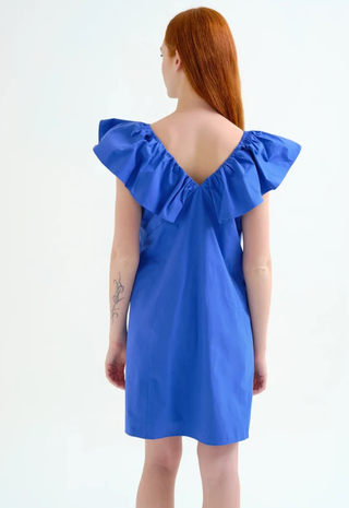 Short Blue Dress Compania Fantastica