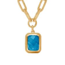 Cheval Paperclip Statement Necklace Julie Vos