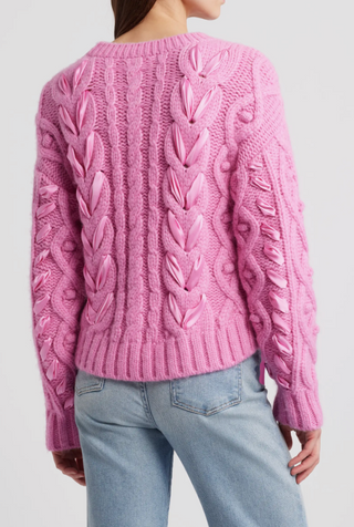 Parson Pullover Rose Pompadour Love Shack Fancy