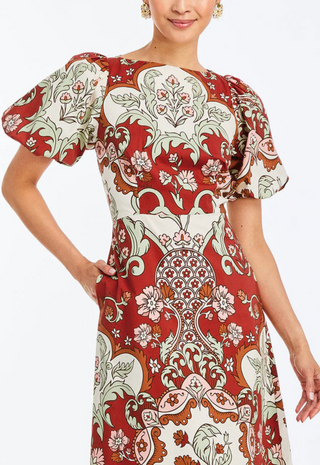Pippa Midi Jardin Rose-  Mestiza