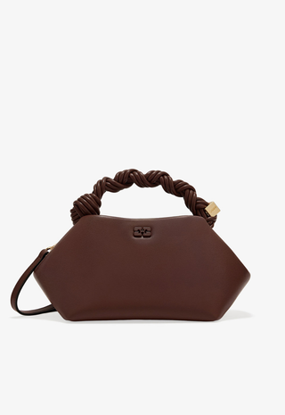 Ganni Bou Bag Small Chocolate Fondant Ganni
