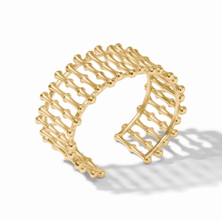 Bamboo Cuff Gold Julie Vos