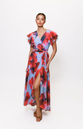 Zola Dress Peri Red Hutch