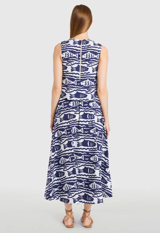 Pavilion Skirt Fish Print Livro