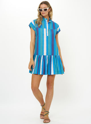 Cap Sleeve Mini Meko Blue Oliphant