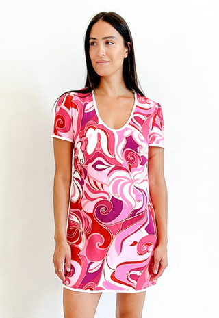 Emalane Dress Multi Trina Turk – Monkee's of Georgetown Emalane Dress Multi Trina Turk – Monkee's of Georgetown