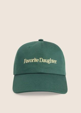 The Classic Baseball Cap Forest/Canary Favorite Daughter