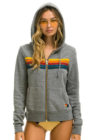5 Stripe Zip Hoodie - Aviator Nation