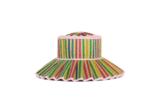 Tropical Candy Pink Luxe Capri Hat Lorna Murray