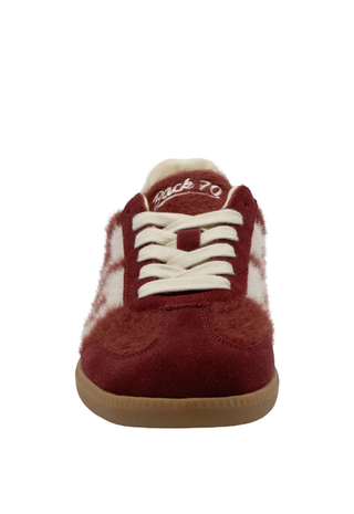 Mohair Wine Butter Sneakers Back70