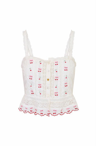 Vietta Top Optic White Love Shack Fancy