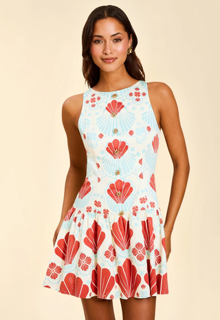 Happy Hour Mini Dress Poppy Breeze Mestiza