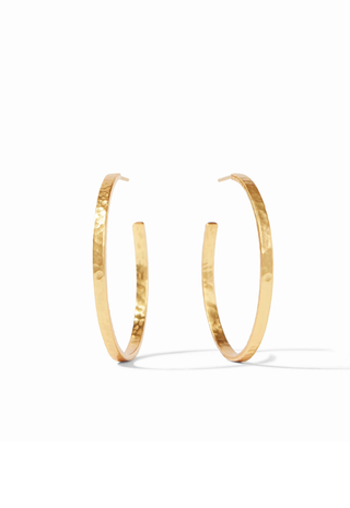 Crescent Hoop Gold Julie Vos