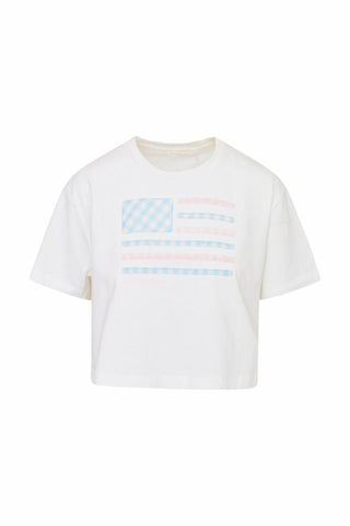Nyssa Tee White Love Shack Fancy