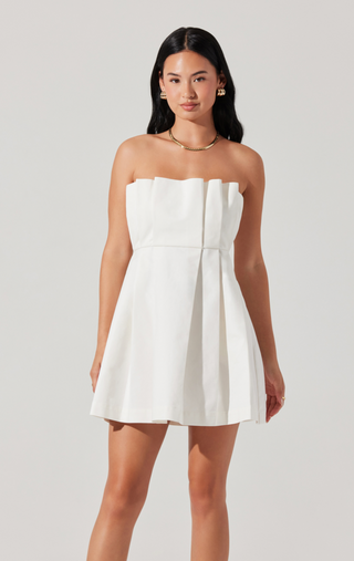 Clemira Dress White ASTR