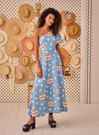 Carmen Dress Rising Tide Hunter Bell