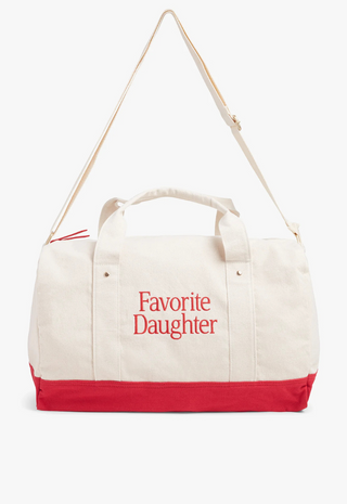 Canvas Duffle Bag Favorite Daughter