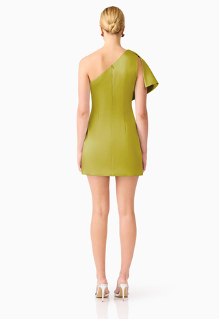 Camellin Mini Dress Khaki Green Elliatt