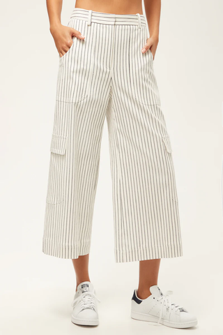 Agassi Pant Whitewash Ink Trina Turk
