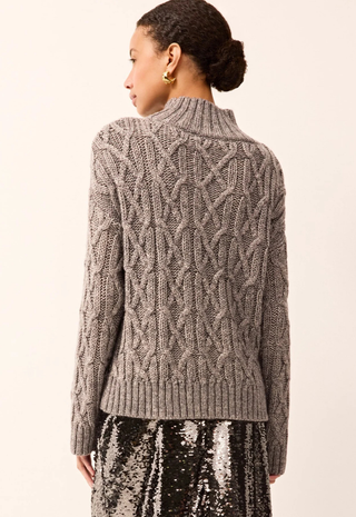 Ceclie Sweater Titanium Marie Oliver