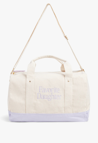 Canvas Duffle Bag Favorite Daughter