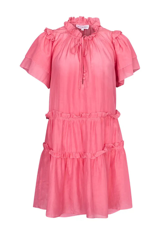 Merritt Dress Peony Hunter Bell