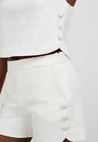 Siara Top White Wash Trina Turk