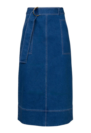 Coolidge Skirt Indigo Hunter Bell