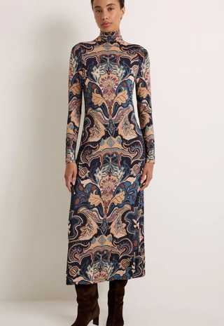 Paxton Dress Saddle Marie Oliver