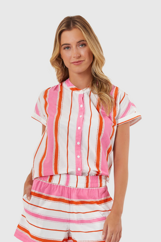 Grace Shirt Boardwalk Stripes Livro