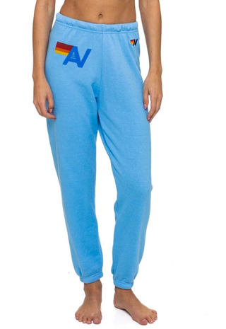 Logo Womens Sweatpants Sky Aviator Nation