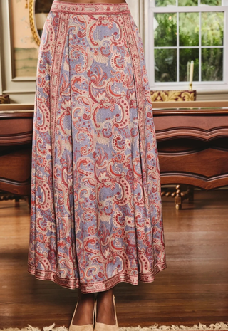Arden Skirt Lucent Lights Print Love The Label