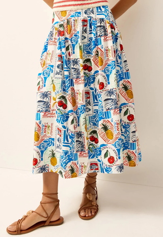 Vicki Skirt Postcard Marie Oliver