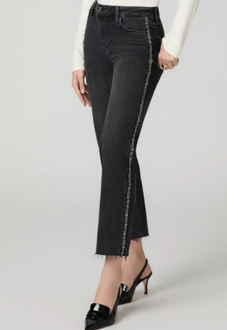 Mason Ankle Glitz Black Embellished Paige