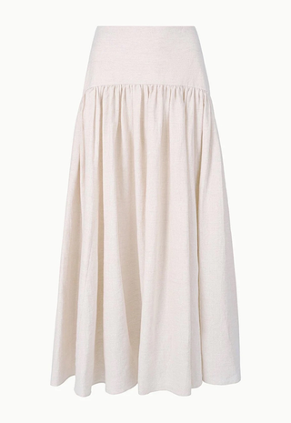 Procida Linen Skirt Staud
