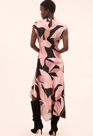 Sally Dress Moody Abstract - Misa